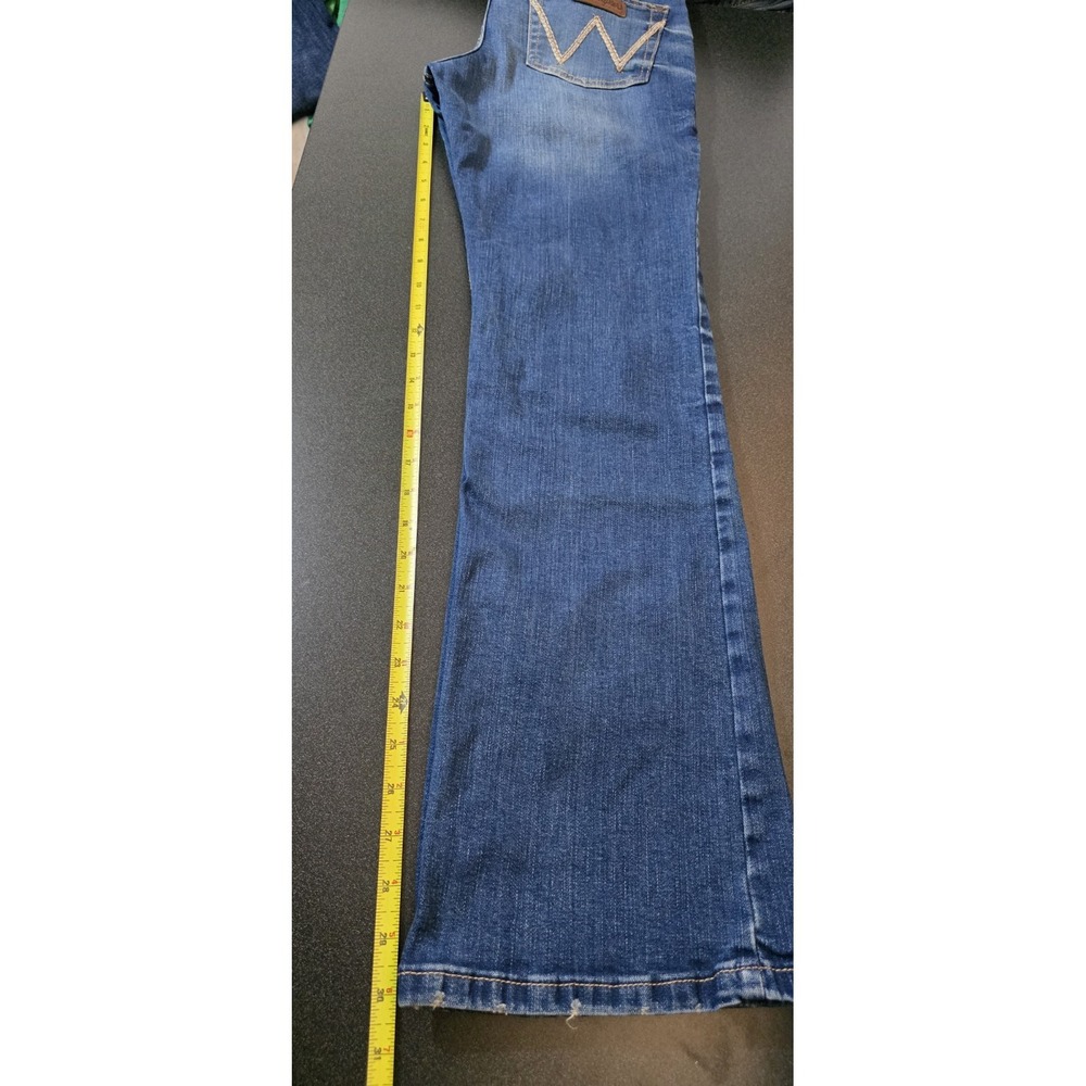 Wrangler Retro Boot Cut Mid‎ Rise Jeans Country Western Rodeo Ranch - Picture 7 of 7